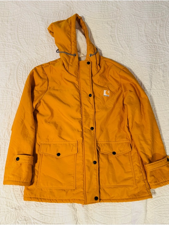 Carhartt Jackets & Blazers - Carhartt Women's Hooded Parka Jacket - Mustard